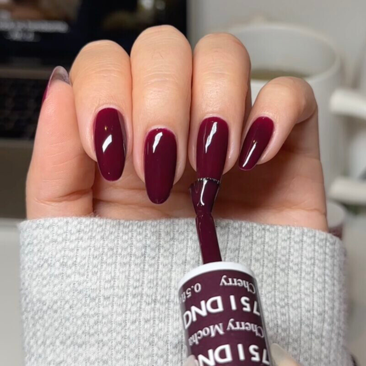 DND DC Gel & Lacquer Duo Cherry Mocha #751